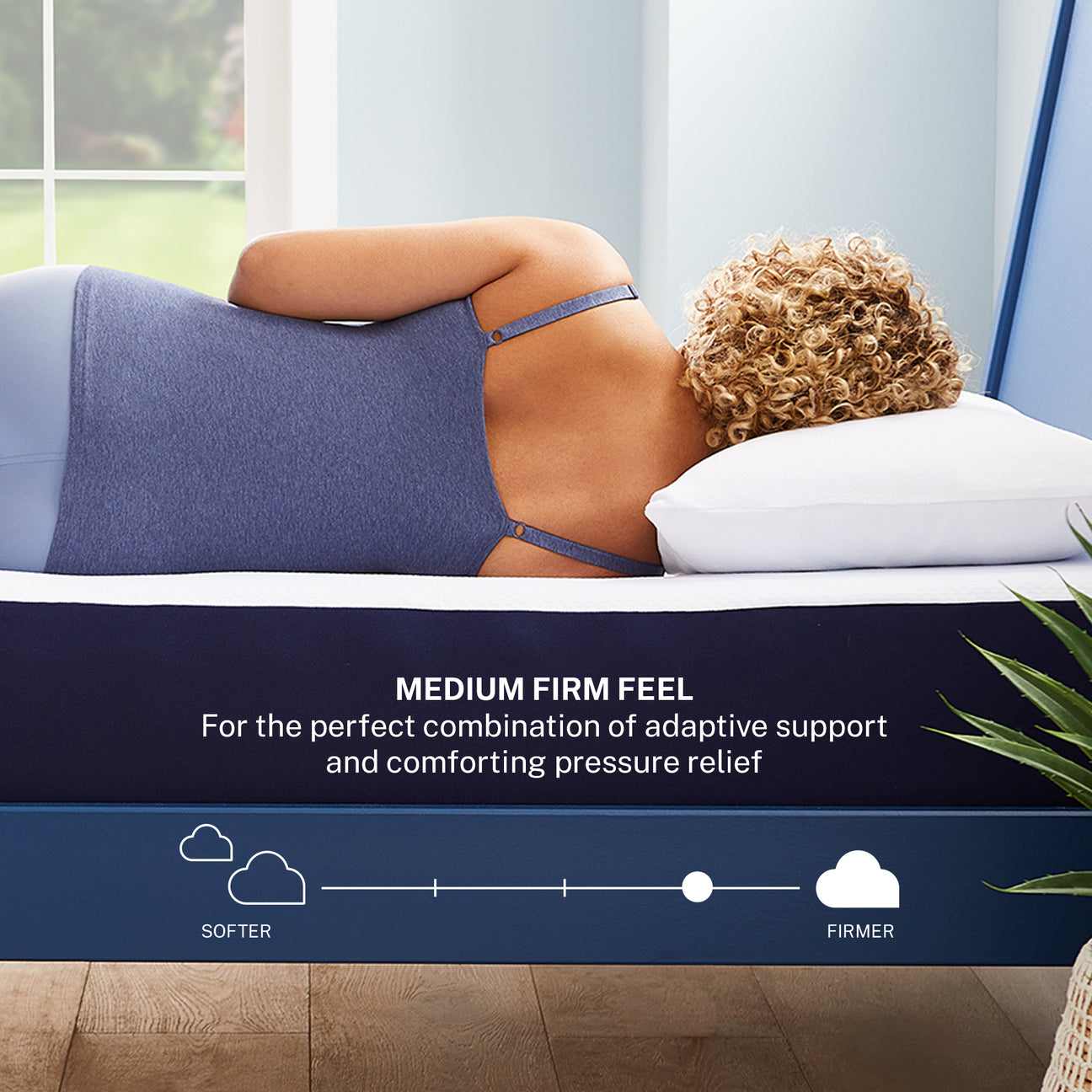 Marley 10" Medium-Firm Cooling Gel Memory Foam Mattress