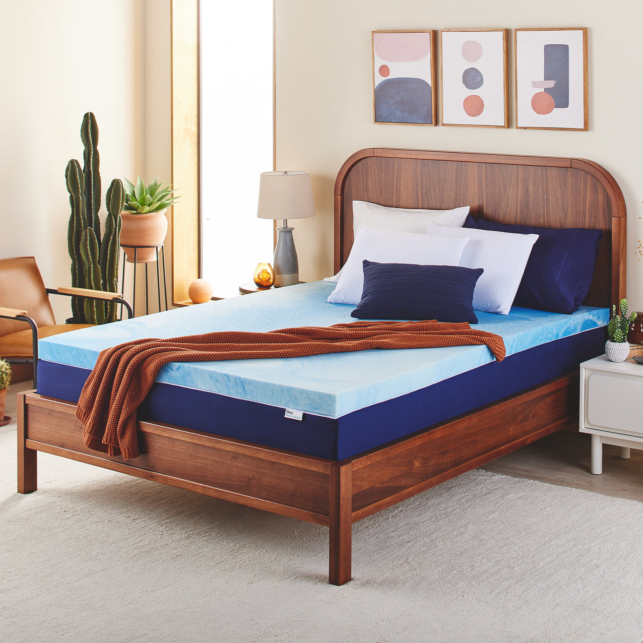 3" Gel Memory Foam Mattress Topper