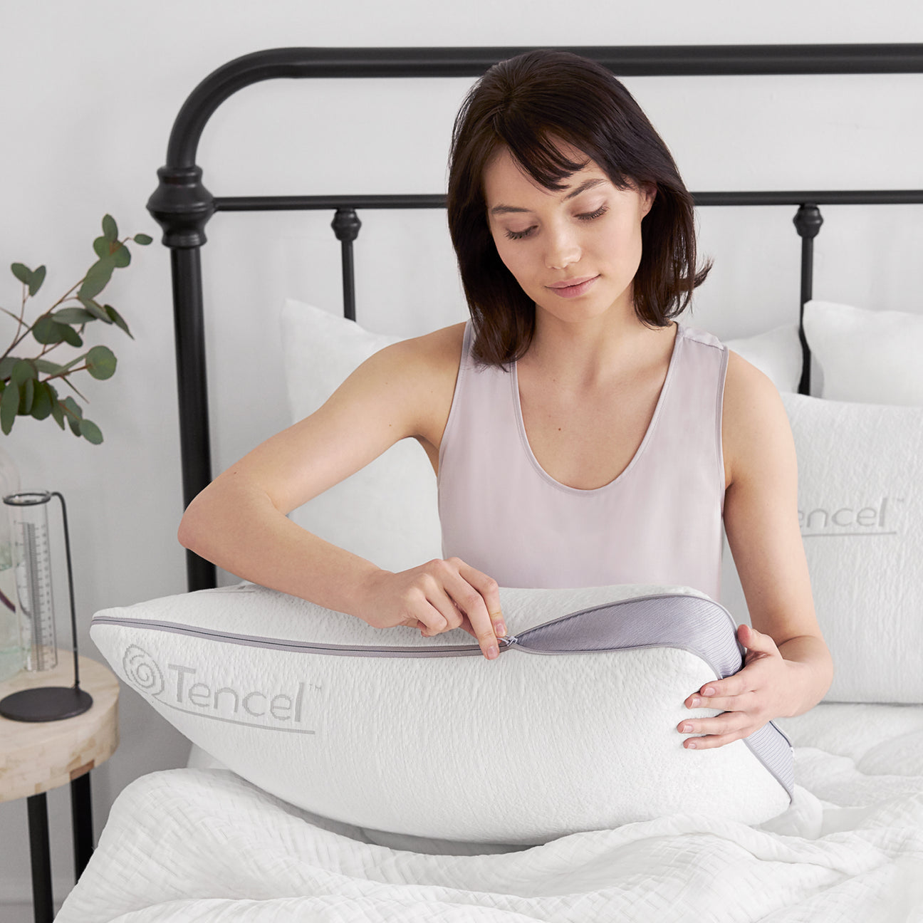 Comfort Gel Memory Foam Customizable Pillow