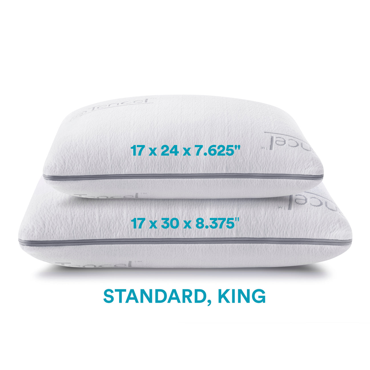 Comfort Gel Memory Foam Customizable Pillow