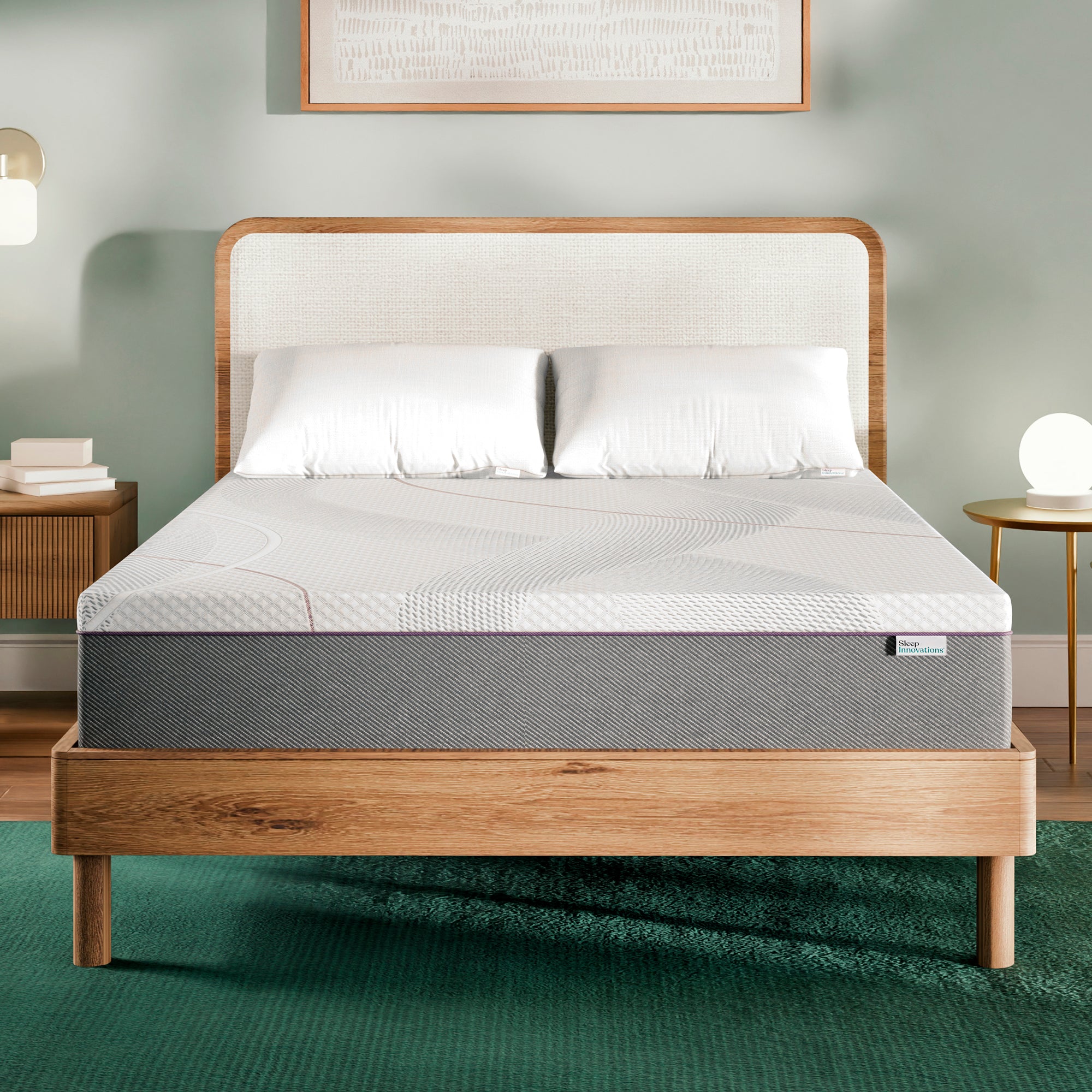Marley Green Tea Gel Memory Foam Mattress