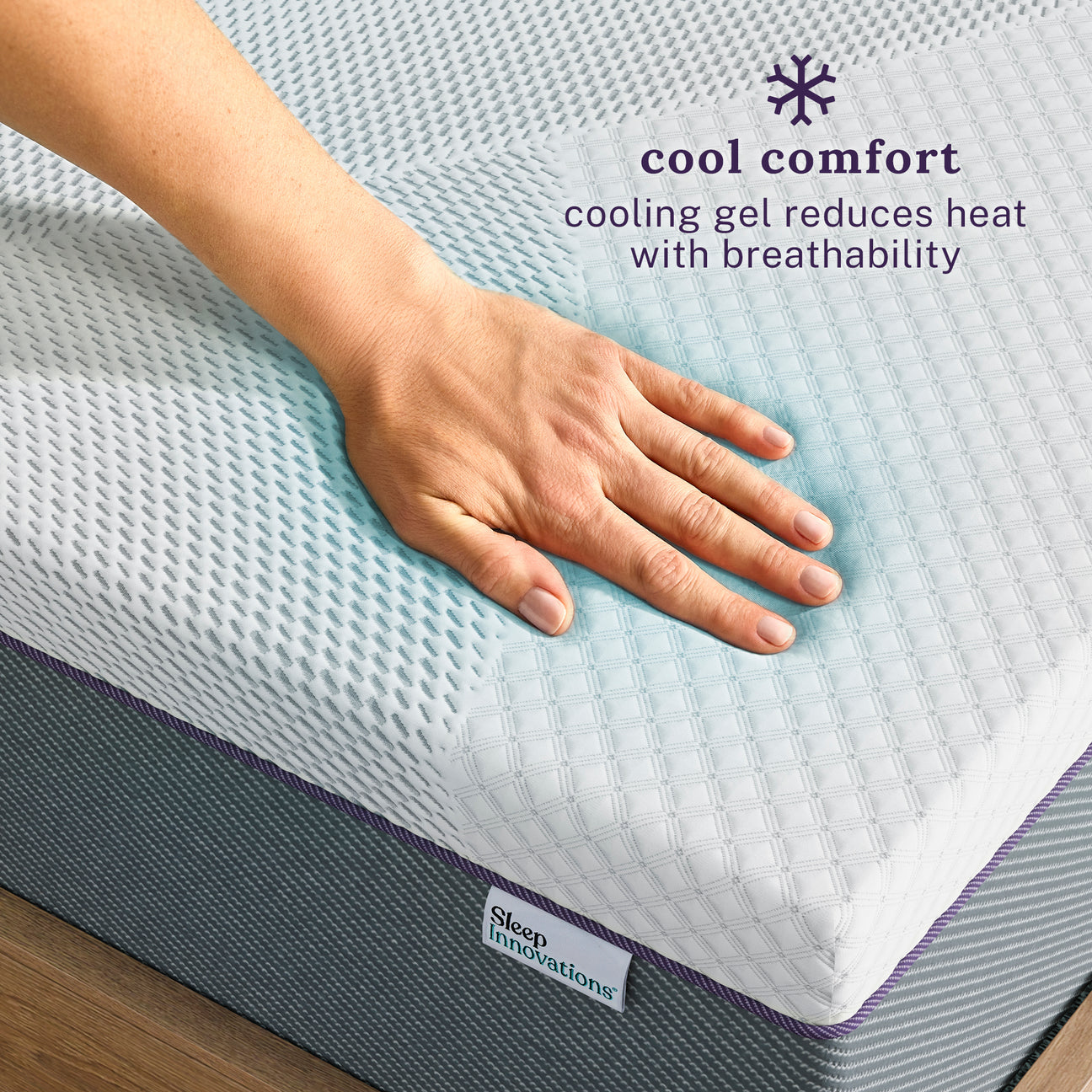 Marley 10" Medium Firm Green Tea Gel Memory Foam Mattress