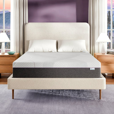 Shiloh 14" Medium Green Tea Memory Foam Mattress
