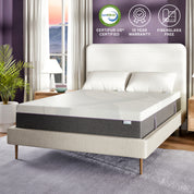 Shiloh 14" Medium Green Tea Memory Foam Mattress