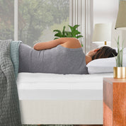 4 Inch Green Tea Pillow Top & Support Foam Mattress Topper