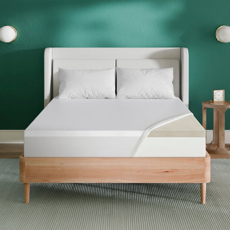 3 Inch Support Foam Green Tea Mattress Topper