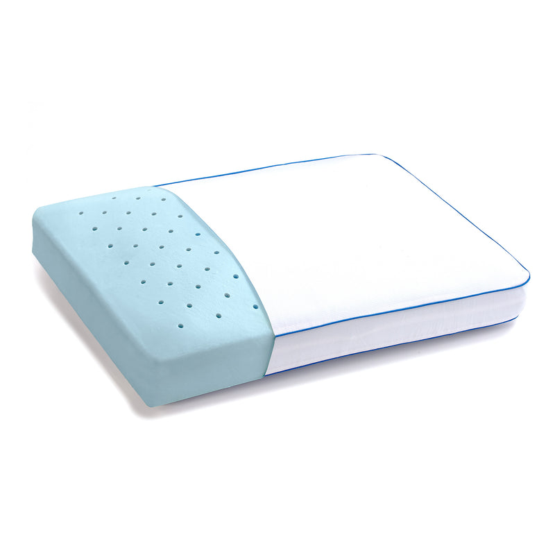 Cooling Gel Ventilated Memory Foam Side Sleeper Pillow