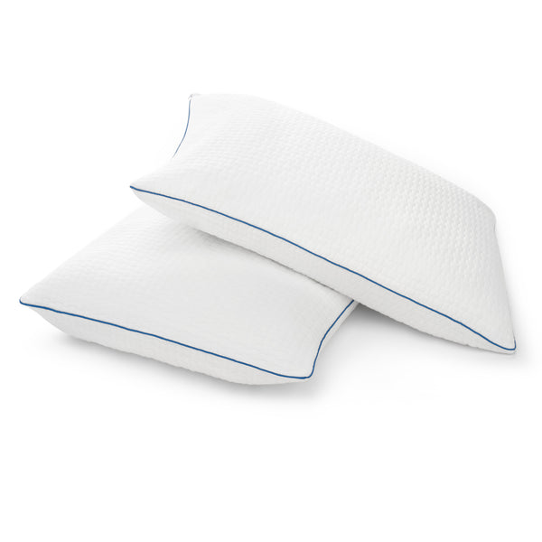 Premium Shredded Gel Memory Foam Pillows Set of 2