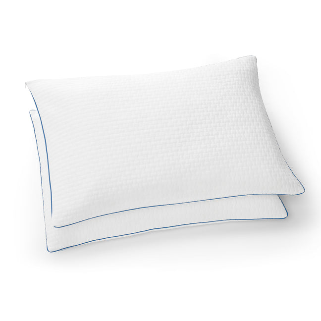 Premium Shredded Gel Memory Foam Pillows Set of 2