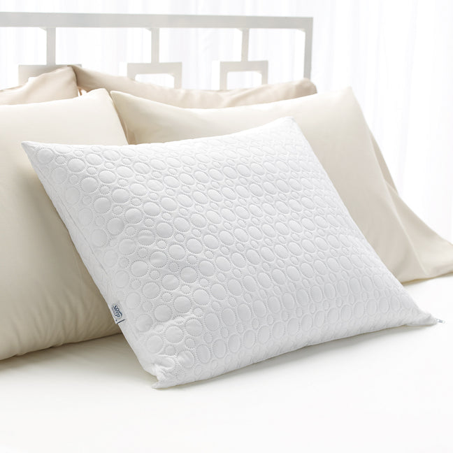 Quilted Memory Foam Micro-Cushion Pillow